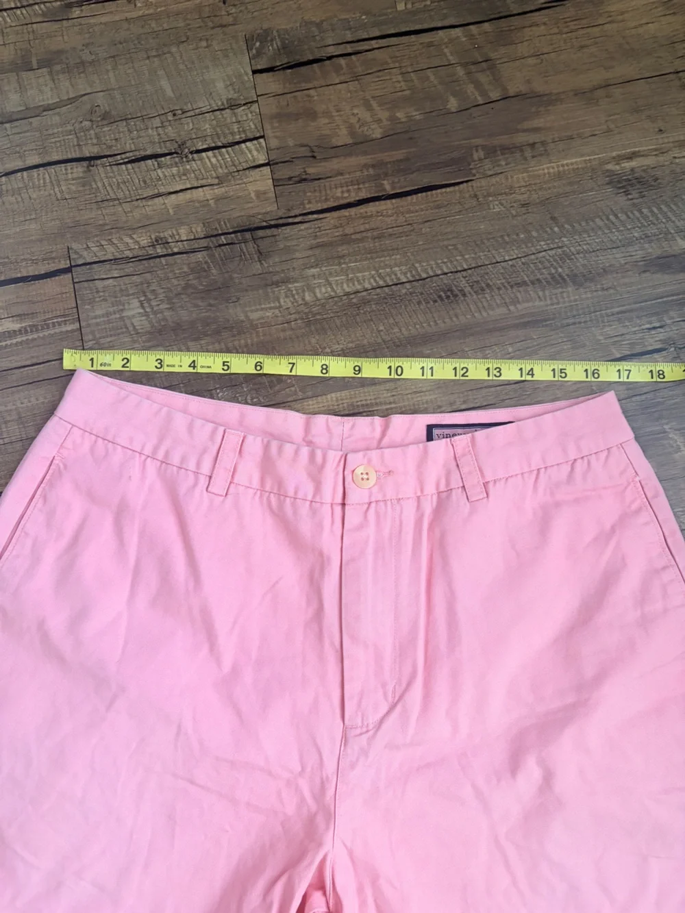 Vineyard Vines Mens Shorts Size 35 Cotton No Stretch Flat Front